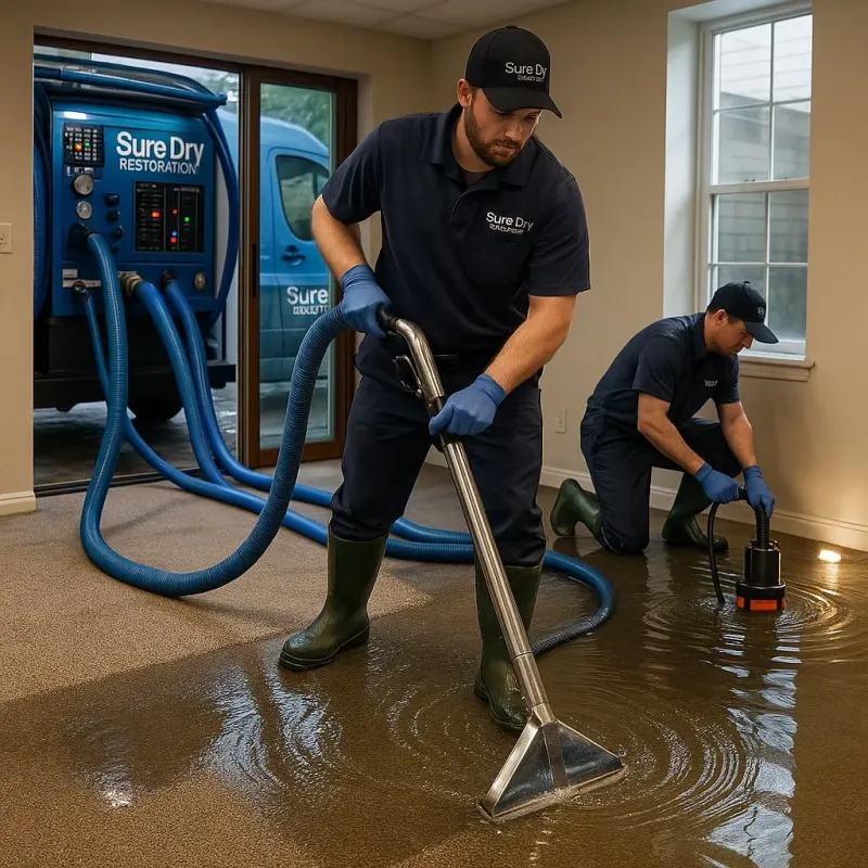 Water Extraction and Removal process in Barneveld, WI